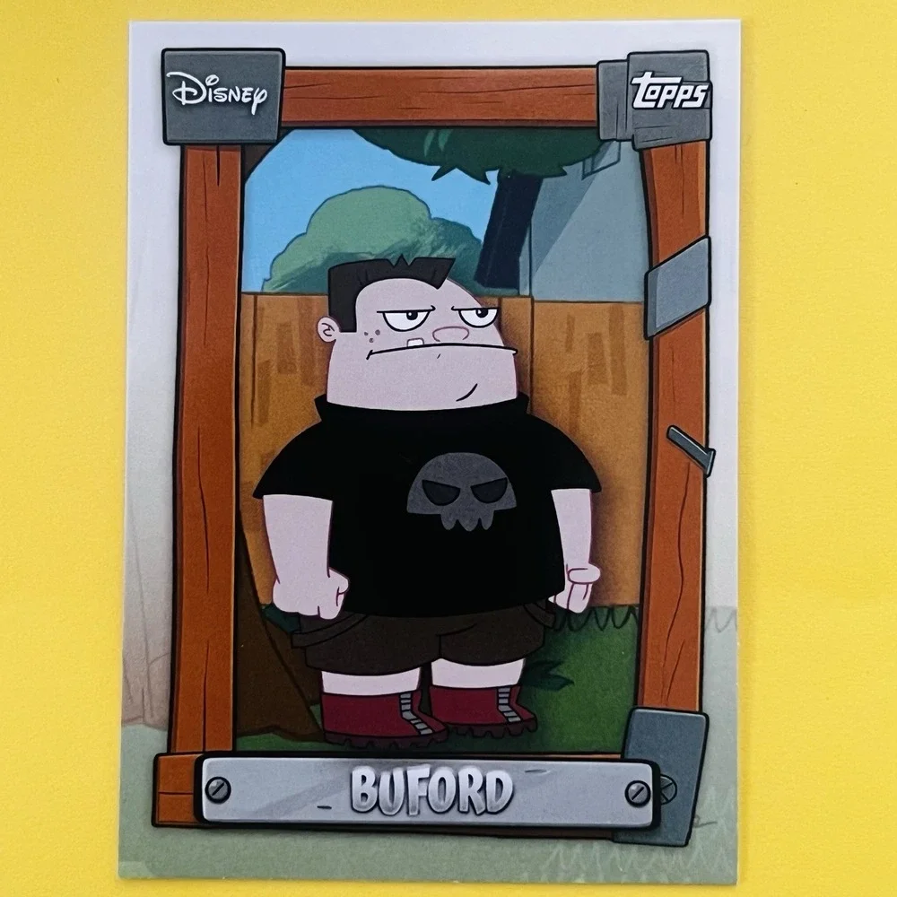 2026 Topps Disney Neon Buford P&F-4 Phineas and Ferb Insert Card
